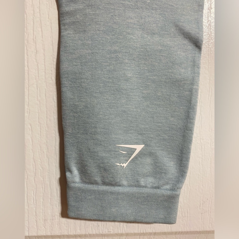 NWOT Gymshark Blue Ombré Athleisure Activewear Workout Gym Leggings Size XS - Picture 8 of 9